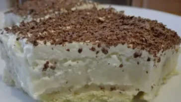 Bananenkuchen mit Vanillecreme