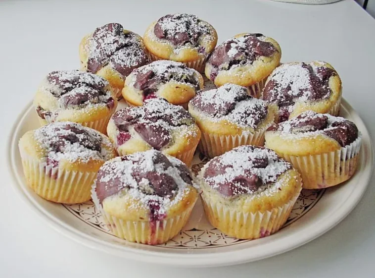 Donauwellen-Muffins