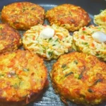 Gemusefrikadellen-mit-mozzarella