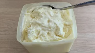 Milchmädchen eis ohne eismaschine