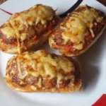 Pizza Hackfleisch Brötchen