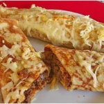 Herzhaft gefüllte Pfannkuchen