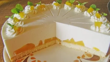 Pfirsich-quark-sahne-torte