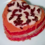 ROTE SAMTPFANNKUCHEN zum Valentinstag