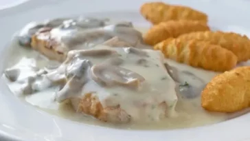 SCHWEINEFILET-MIT-CHAMPIGNONSAUCE