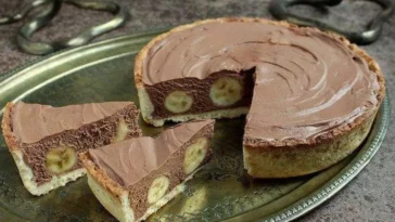 Schokoladenbananen Kuchen