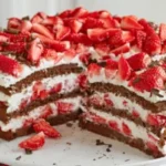 Schwarzwälder erdbeer-torte