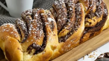 Babka mit Nutella