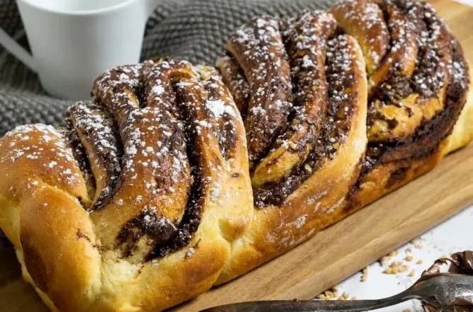 Babka mit Nutella