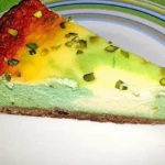 Käsekuchen mit Waldmeister