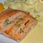 Lachs mit Orangen-Hollandaise