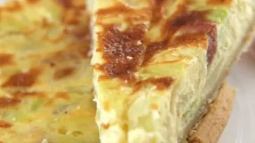 Quiche Lorraine mit Lauch und Speck