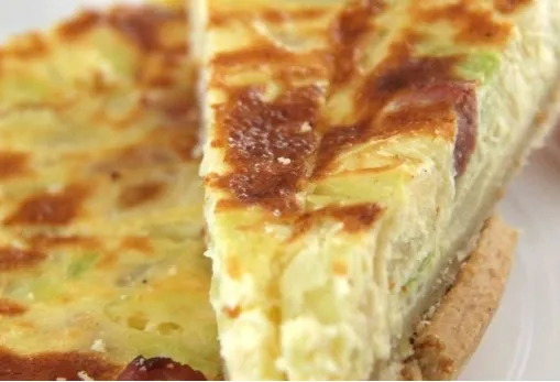 Quiche Lorraine mit Lauch und Speck