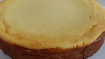 Cremiger-VANILLE-KASEKUCHEN-ohne-Boden