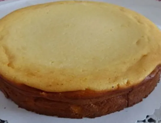 Cremiger-VANILLE-KASEKUCHEN-ohne-Boden