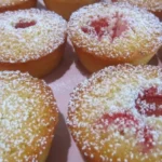 Erdbeer‑Mandel-Friands