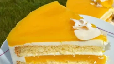 Mango-Kokos-Torte.