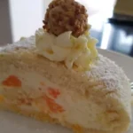 Mascarpone-Limetten-Biskuitroulade