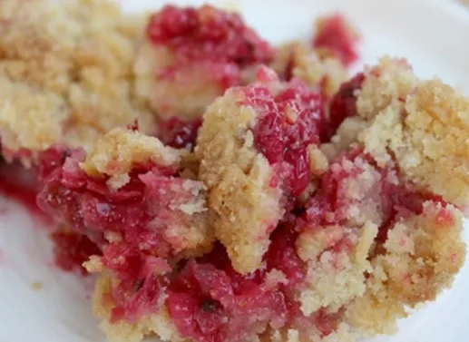 Johannisbeer Crumble