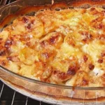 Kartoffelgratin mit Schmelzkäse