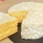 Köstlicher Kokos Biskuitkuchen