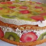 Obst Quark Torte