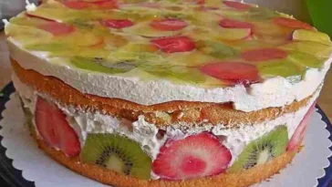 Obst Quark Torte