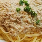 Spaghetti mit Thunfischsauce