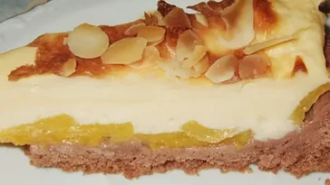 Apfel Pudding Kuchen