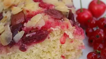 Kuchen mit Johannisbeeren