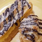 Brandteig Krapferl mit Vanillecreme