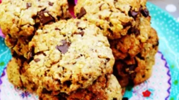 CHOCOLATE CHIP COOKIES MIT AHORNSIRUP