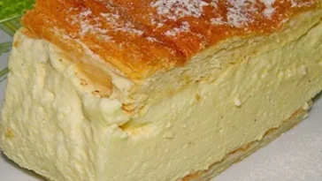 Cremeschnitte mit Topfenmousse