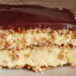 Eclair Kuchen ohne Backen