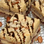 Erdnuss – Karamell Kuchen