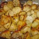 Griechische Knoblauchkartoffeln