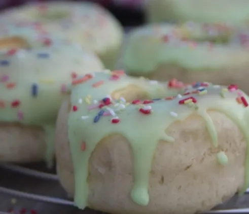 Hefe Donuts (aus dem Backofen)