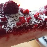 Kokos Milchreis Torte mit Himbeeren à la Gabi