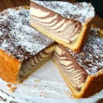 Mamorierter Cream Cheese Cake