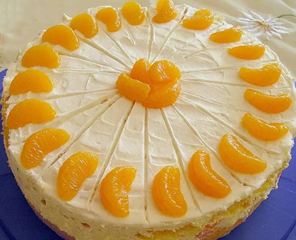 Mandarinen Blitztorte