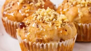 Nussmuffins mit äpfel Rezept