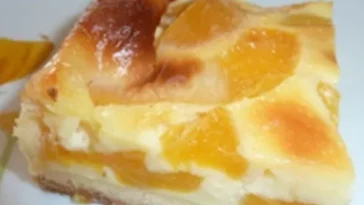 Pfirsich Blechkuchen