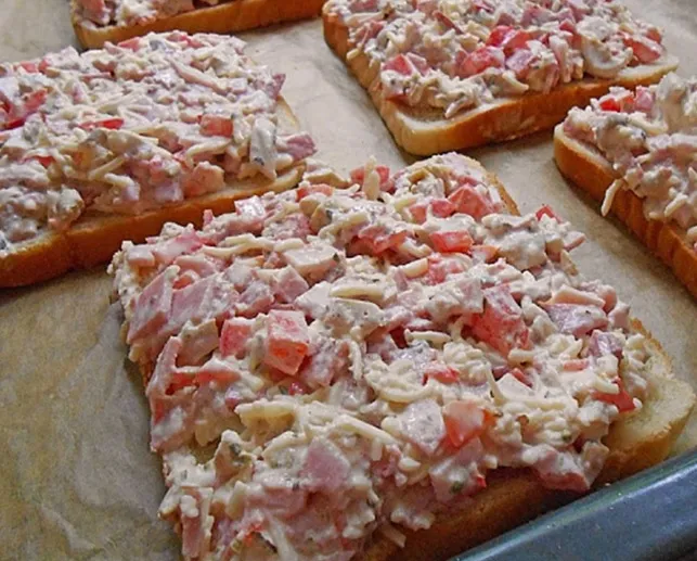 Pizzabrötchen Aufstrich