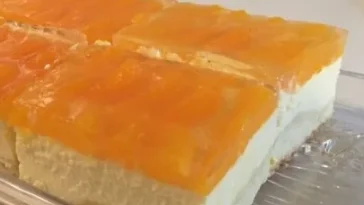 Quark Mandarinen Blechkuchen