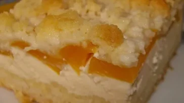 Schneller Quark Streuselkuchen mit Obst