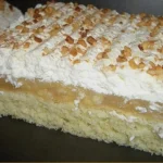 Apfelpudding-Biskuitmasse