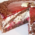 Stracciatella Kirschtorte