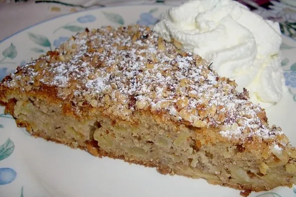 Apfel Zimt Nuss Kuchen