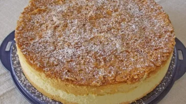 Bienenstich torte ohne Hefeteig