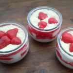 Dessert nach Spaghettieis Art